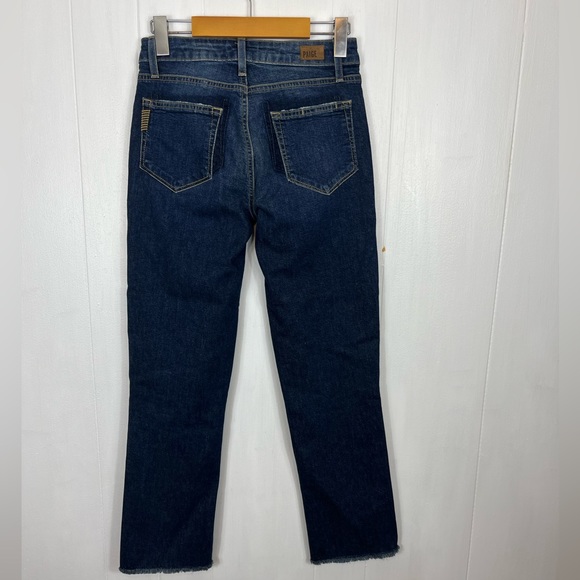 Paige Jacqueline Straight Leg Jeans Sz 25 - Picture 8 of 12